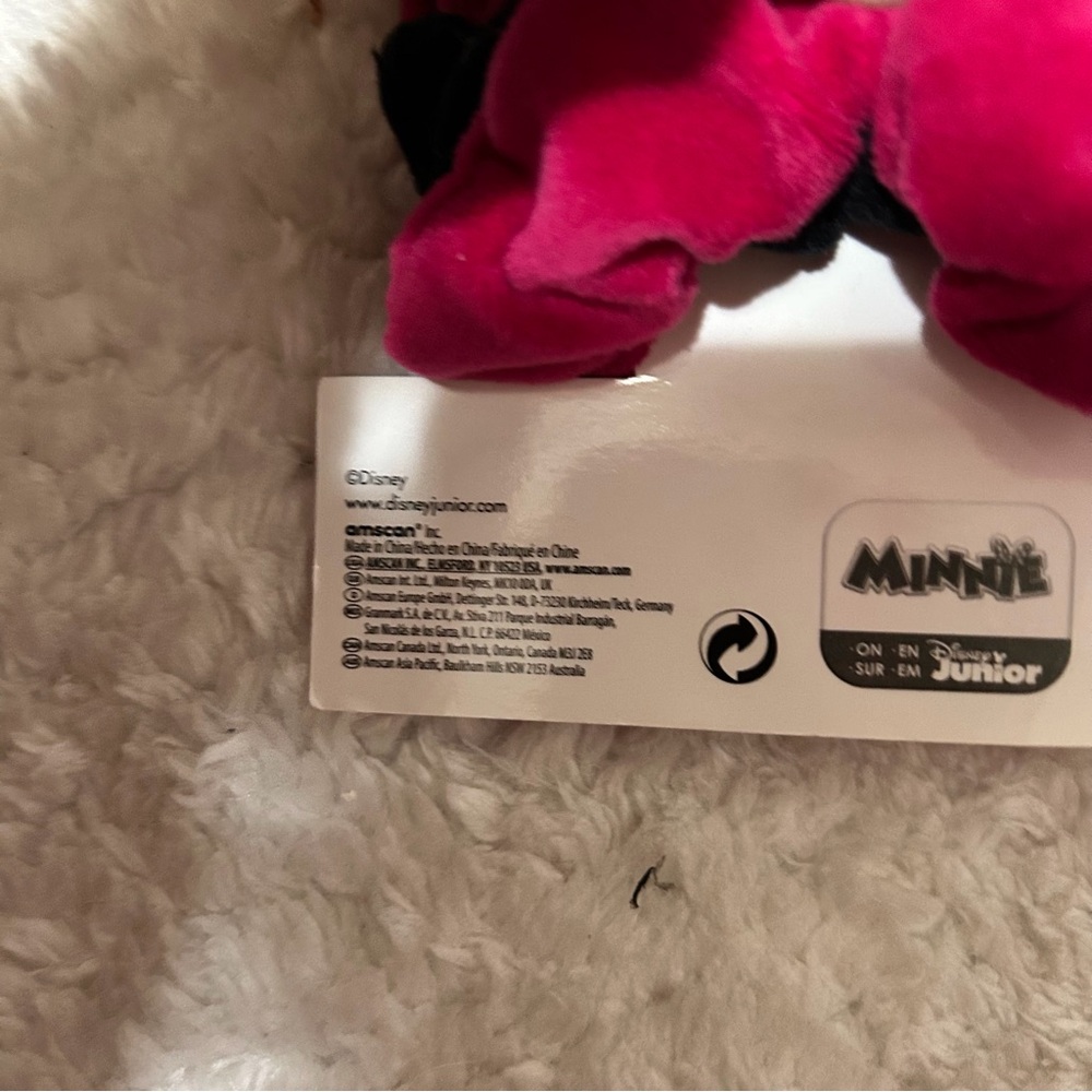 Disney junior Minnie Mouse Pink and Black Hair Accessories - Picture 4 of 4